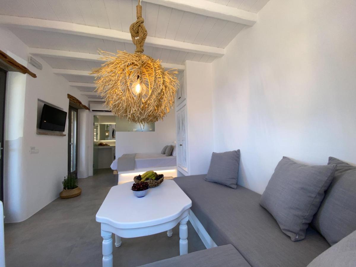 Aerino Seaside Villa Agios Romanos Exteriör bild