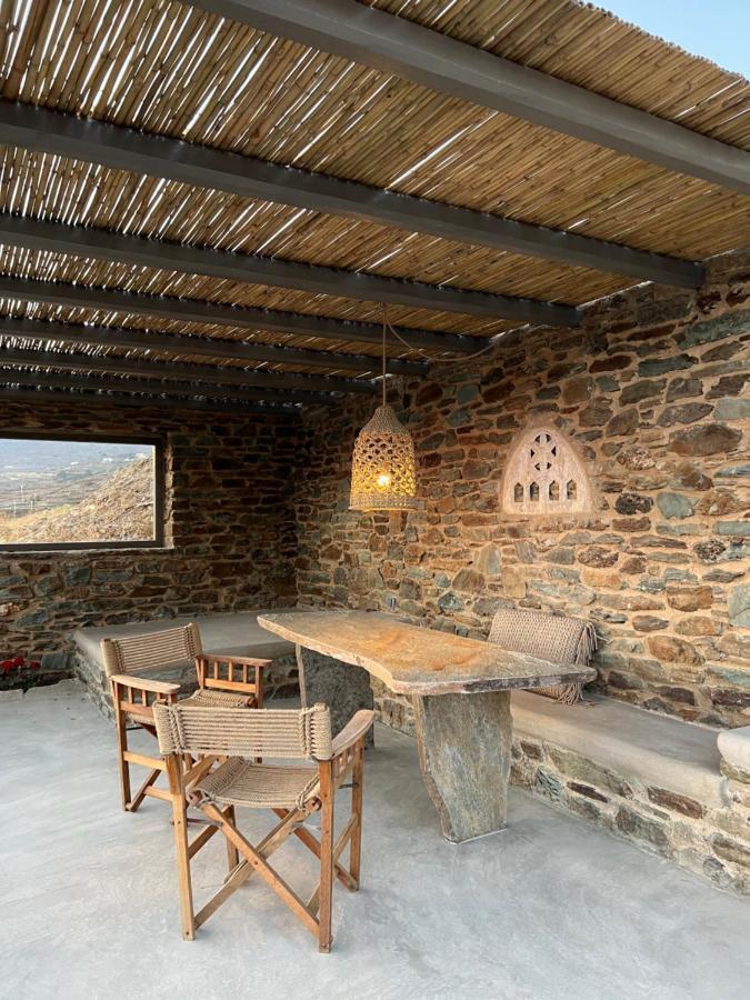 Aerino Seaside Villa Agios Romanos Exteriör bild