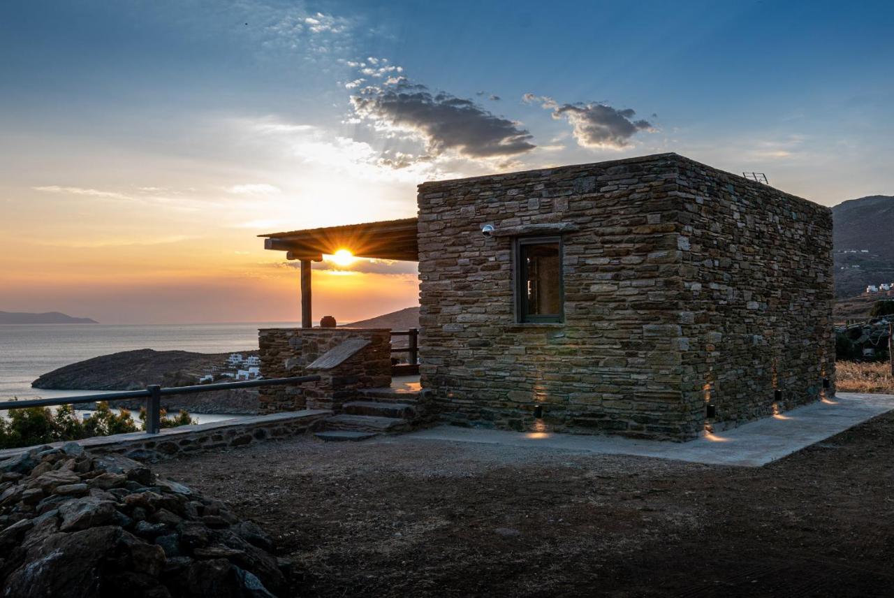 Aerino Seaside Villa Agios Romanos Exteriör bild