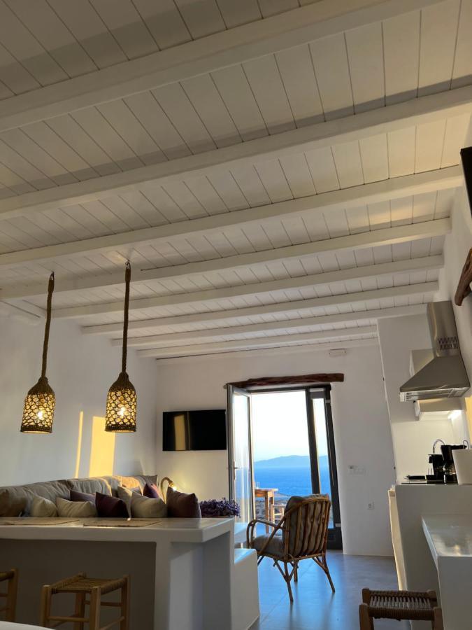 Aerino Seaside Villa Agios Romanos Exteriör bild