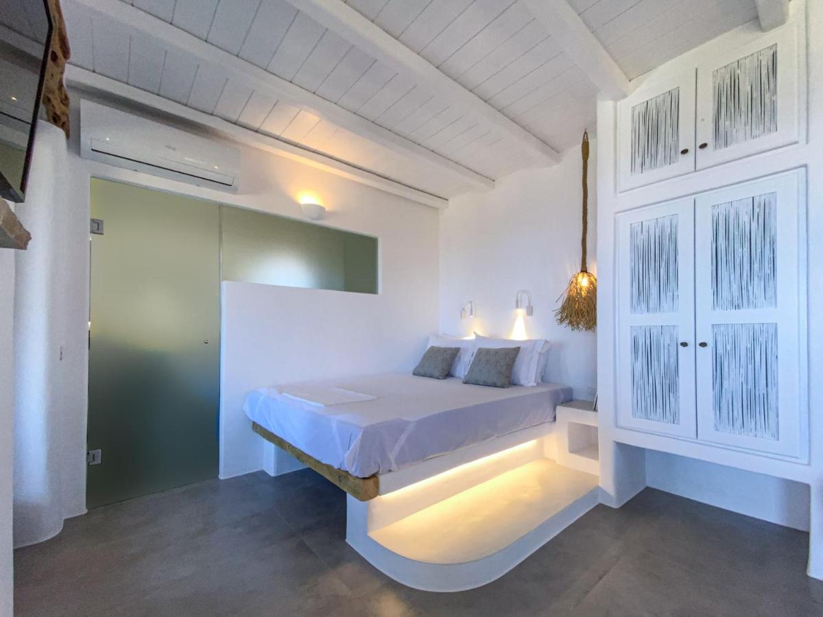 Aerino Seaside Villa Agios Romanos Exteriör bild
