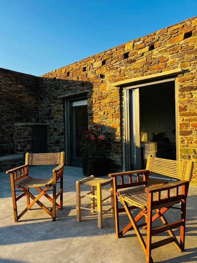 Aerino Seaside Villa Agios Romanos Exteriör bild