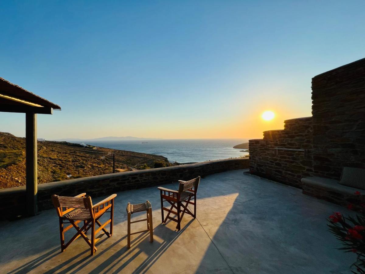 Aerino Seaside Villa Agios Romanos Exteriör bild