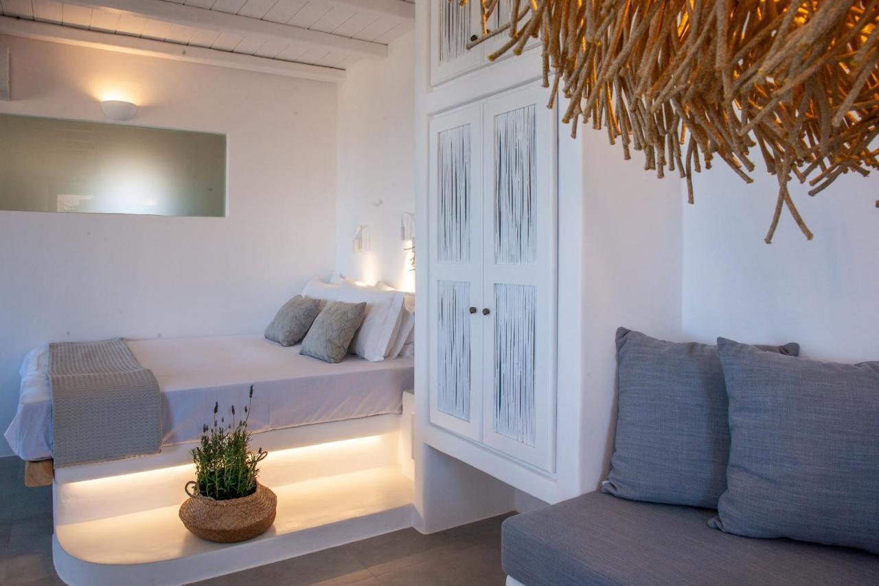 Aerino Seaside Villa Agios Romanos Exteriör bild