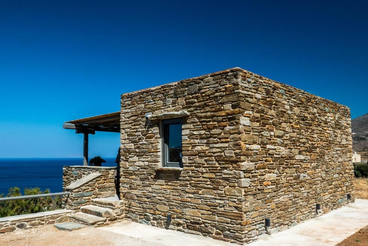 Aerino Seaside Villa Agios Romanos Exteriör bild