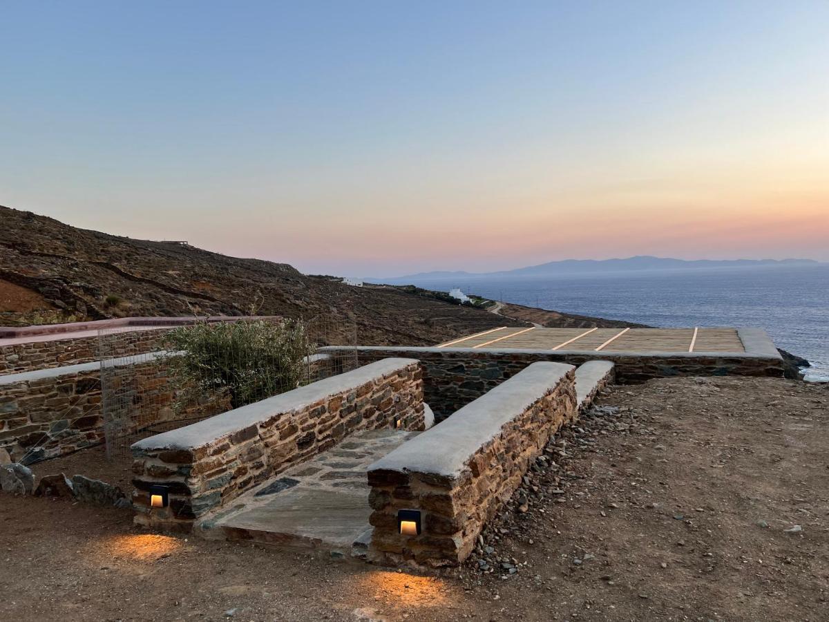 Aerino Seaside Villa Agios Romanos Exteriör bild
