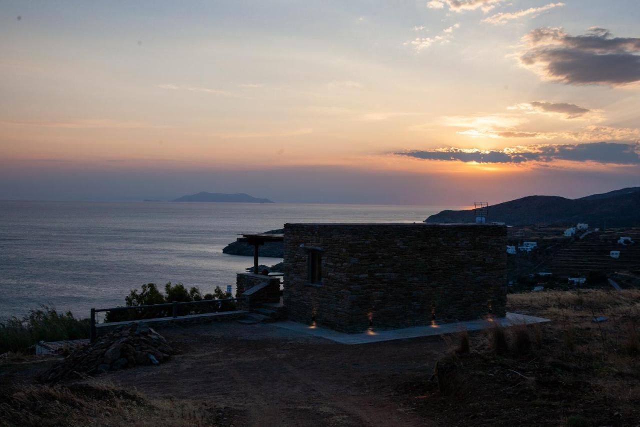 Aerino Seaside Villa Agios Romanos Exteriör bild